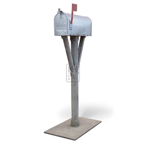 freestanding mailbox with weighted base